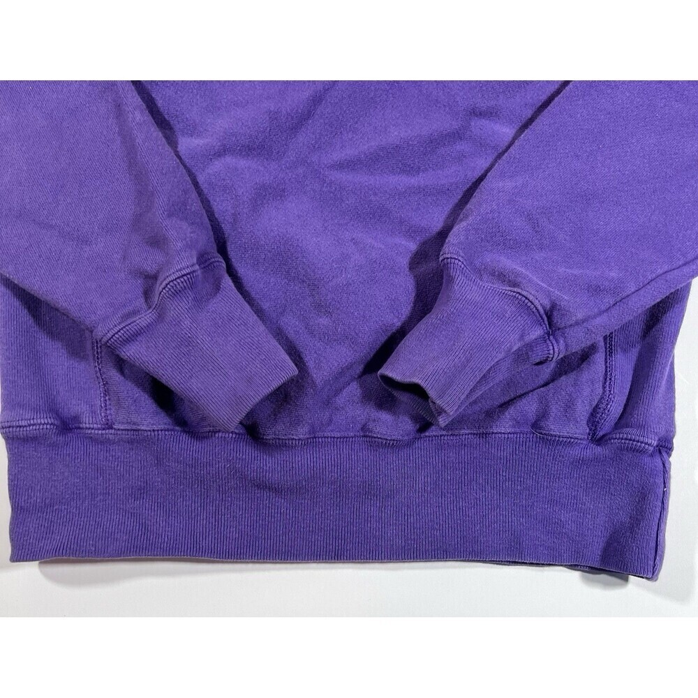 Champion Reverse Weave Purple Pullover Crew Neck Sweatshirt Adult Size XS - Picture 2 of 8